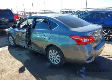 2017 Nissan Sentra S из США, поврежденный, VIN 3N1AB7AP5HY358847